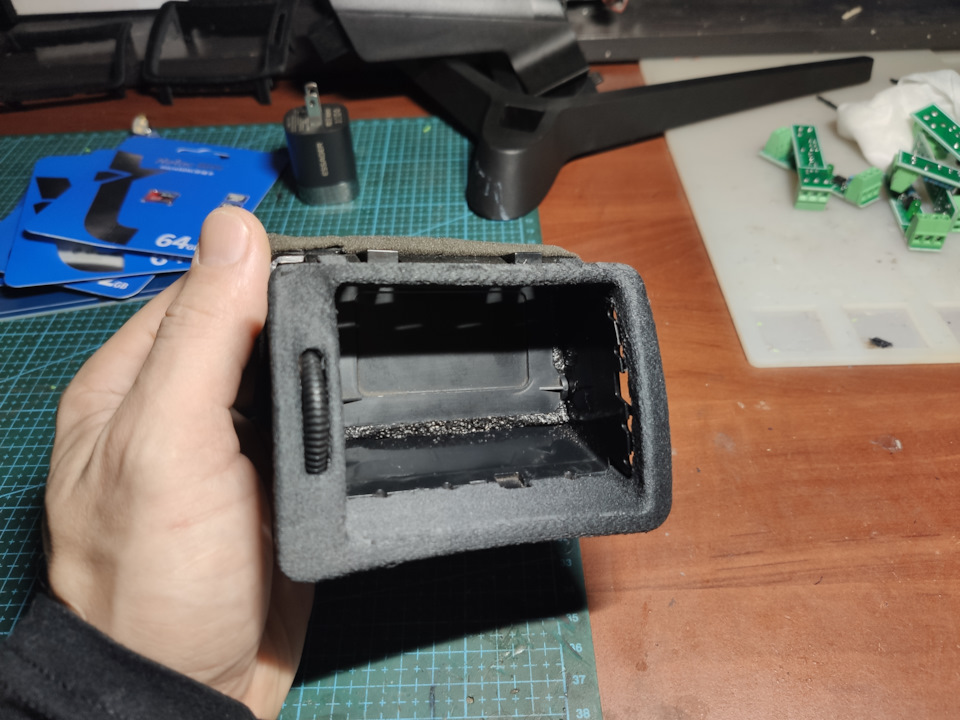 Рамка воздуховода — Nissan Skyline (R32), 2,6 л, 1989 года | своими ...