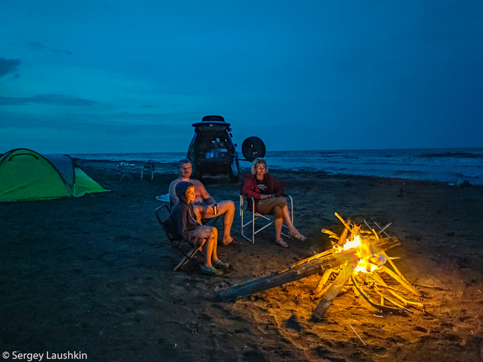 Вечер подарил долгожданную прохладу. — Mitsubishi Pajero Sport (2G)