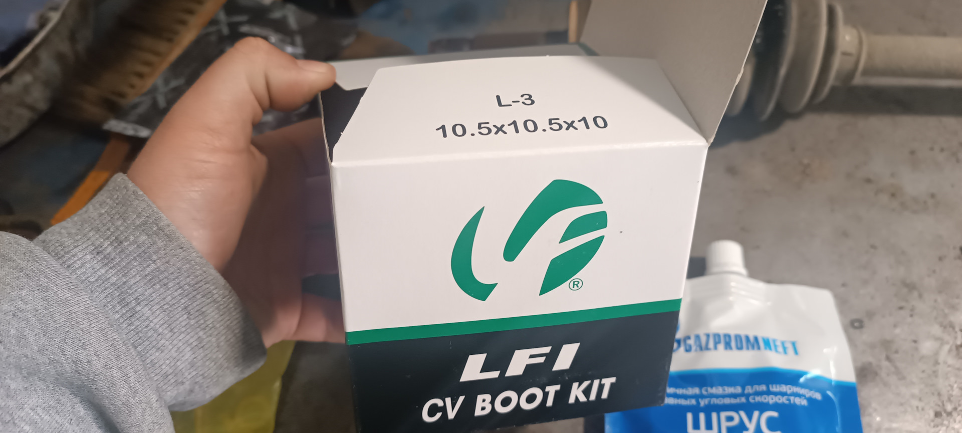 Замена пыльника наружней гранаты и замена заднего левого подшипника ...