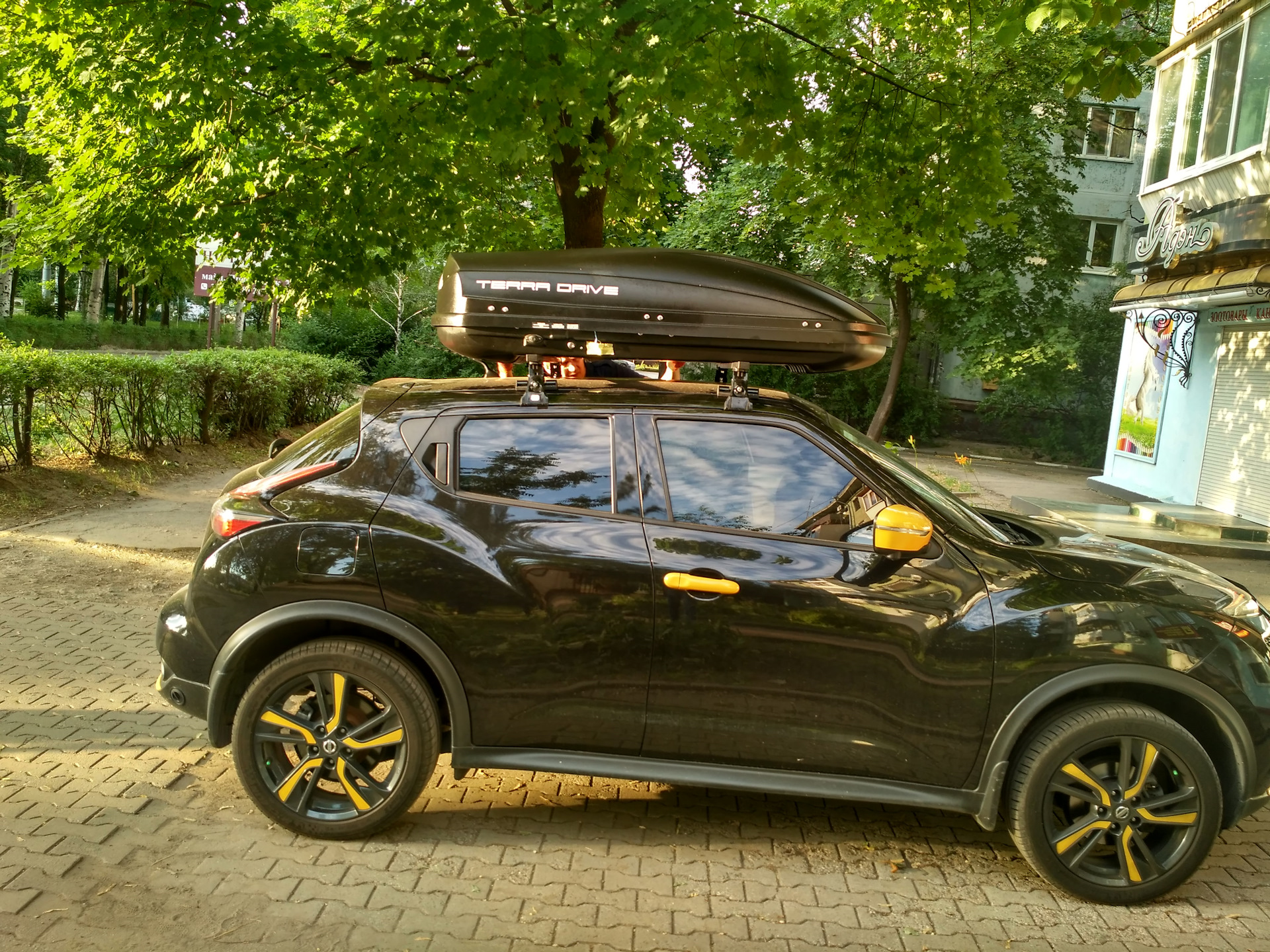 Nissan juke багажник фото