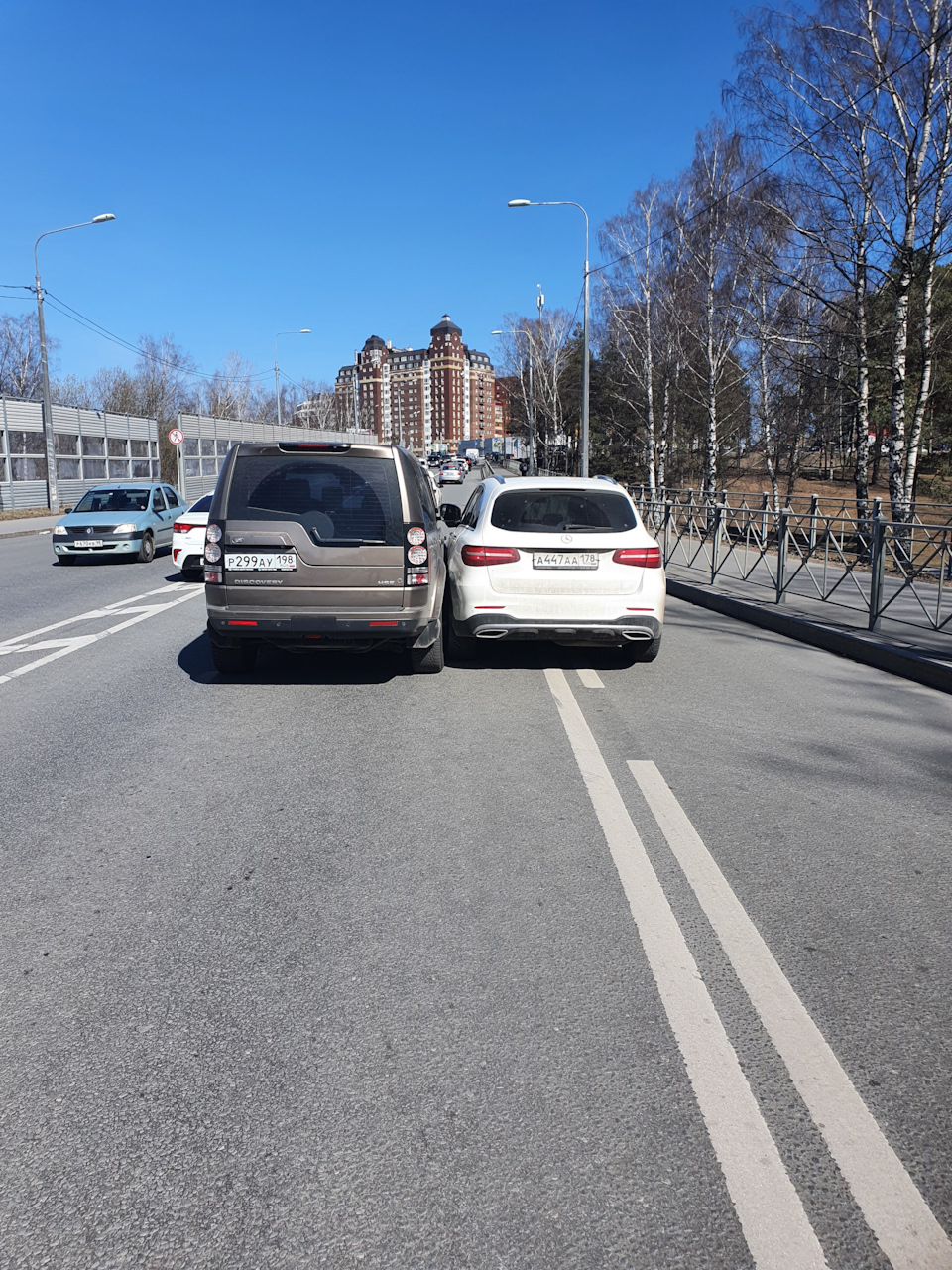 ОСАГО — сунул руку Грека в Гайде — Land Rover Discovery IV, 3 л, 2014 года  | ДТП | DRIVE2