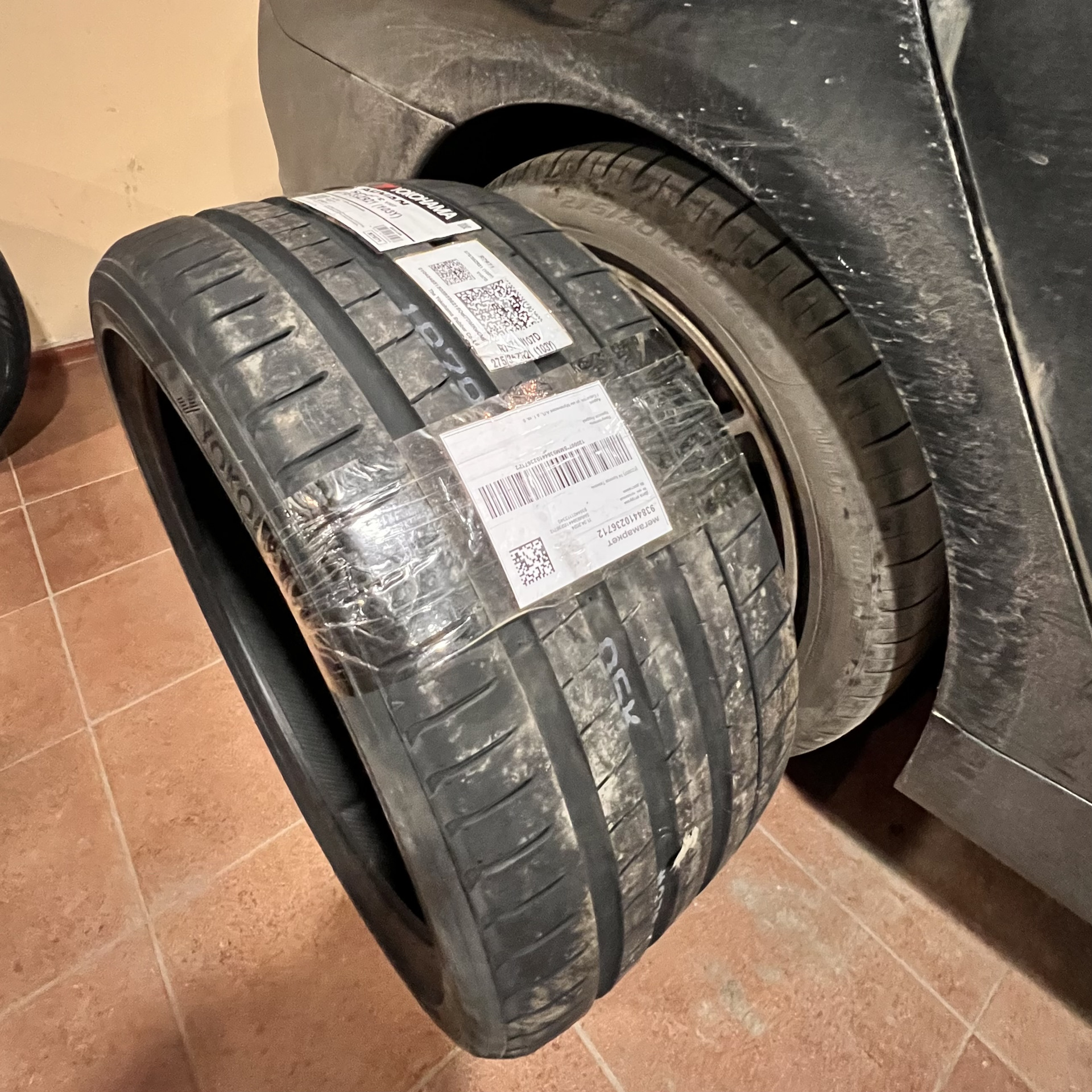Нестандартная резина R21 — BMW 7 series (G11/G12), 3 л, 2019 года ...