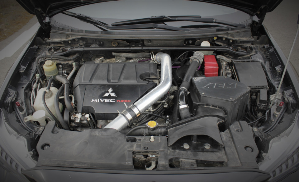 Перенос АКБ в багажник — Mitsubishi Lancer X, 2 л, 2008 года | тюнинг ...