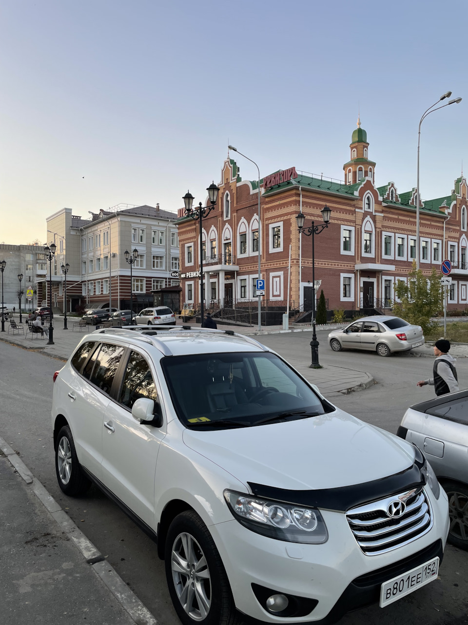 Йошкар-Ола набережная Брюгге — Hyundai Santa Fe (2G), 2,4 л., 2011 года ...