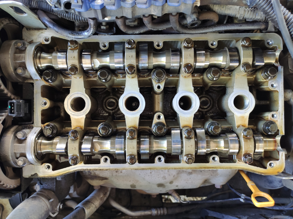 Замена прокладки клапанной крышки — Chevrolet Lacetti Sedan, 1,6 л ...