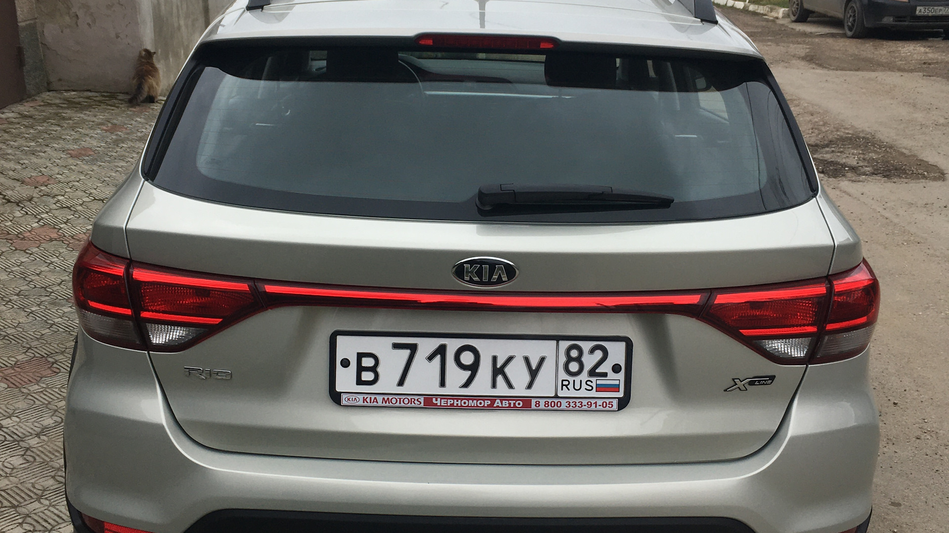 KIA Rio X-Line 1.4 бензиновый 2018 | 1.4 AT на DRIVE2