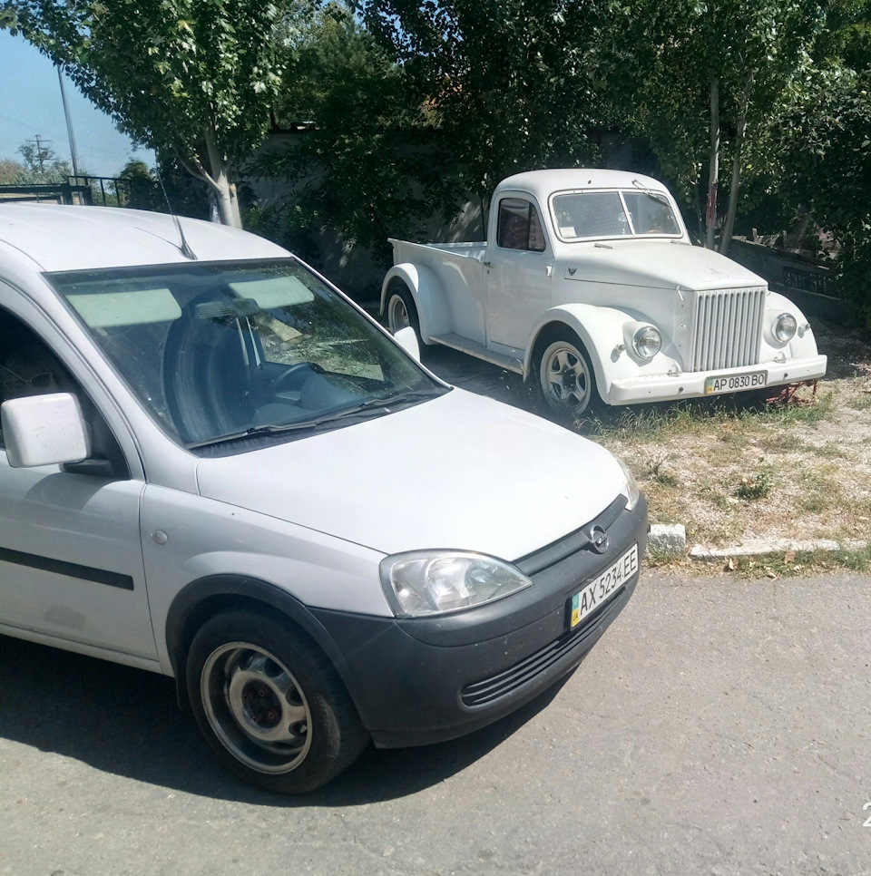 Photo from the logbook Opel Combo C