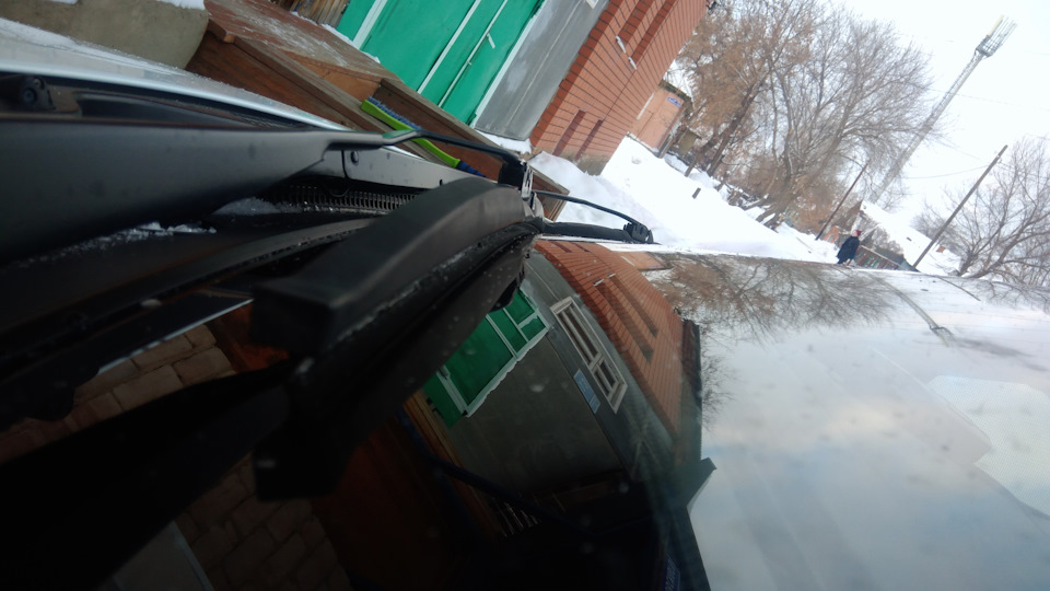 Зимние дворники ! — KIA Rio 5-door (3G), 1,6 л, 2014 года | аксессуары ...