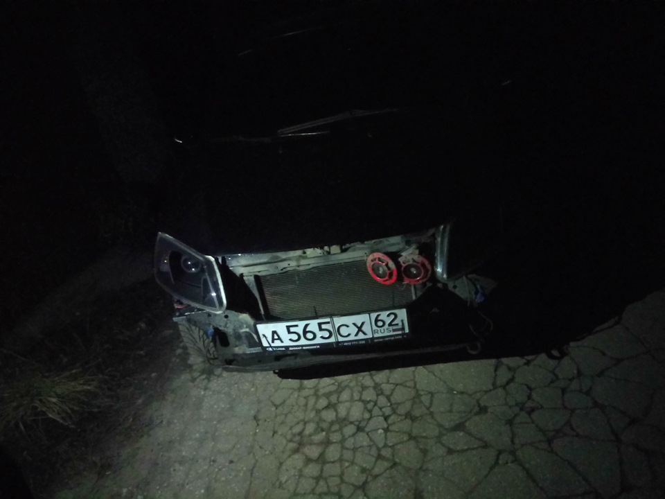 Лип спойлер, замена оптики — Lada Гранта (1G), 1,6 л, 2012 года ...