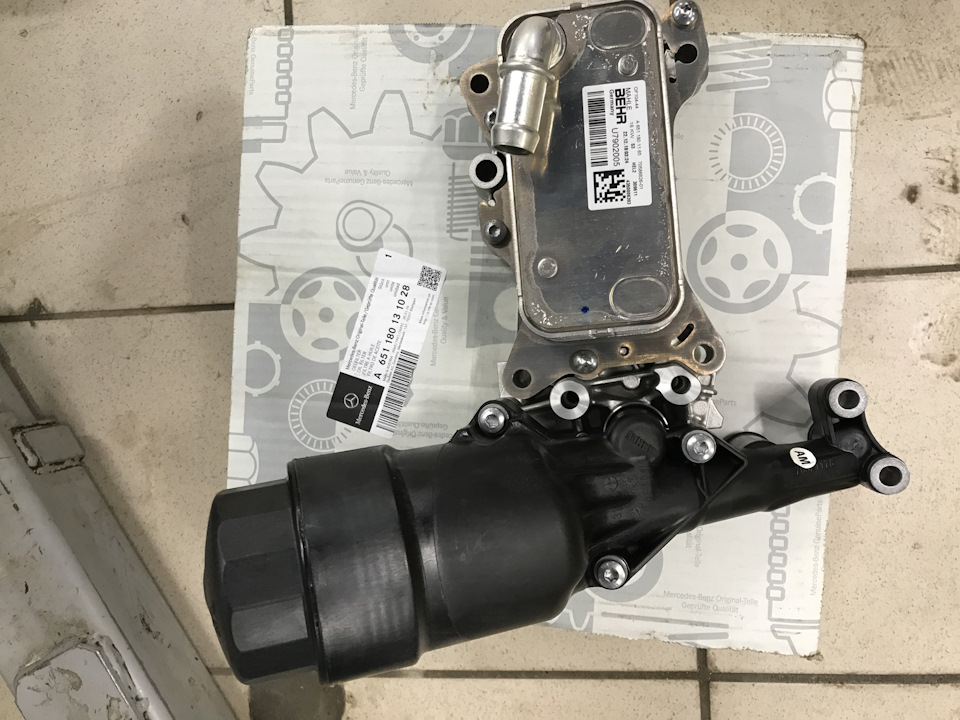Масляный насос om651 нового образца