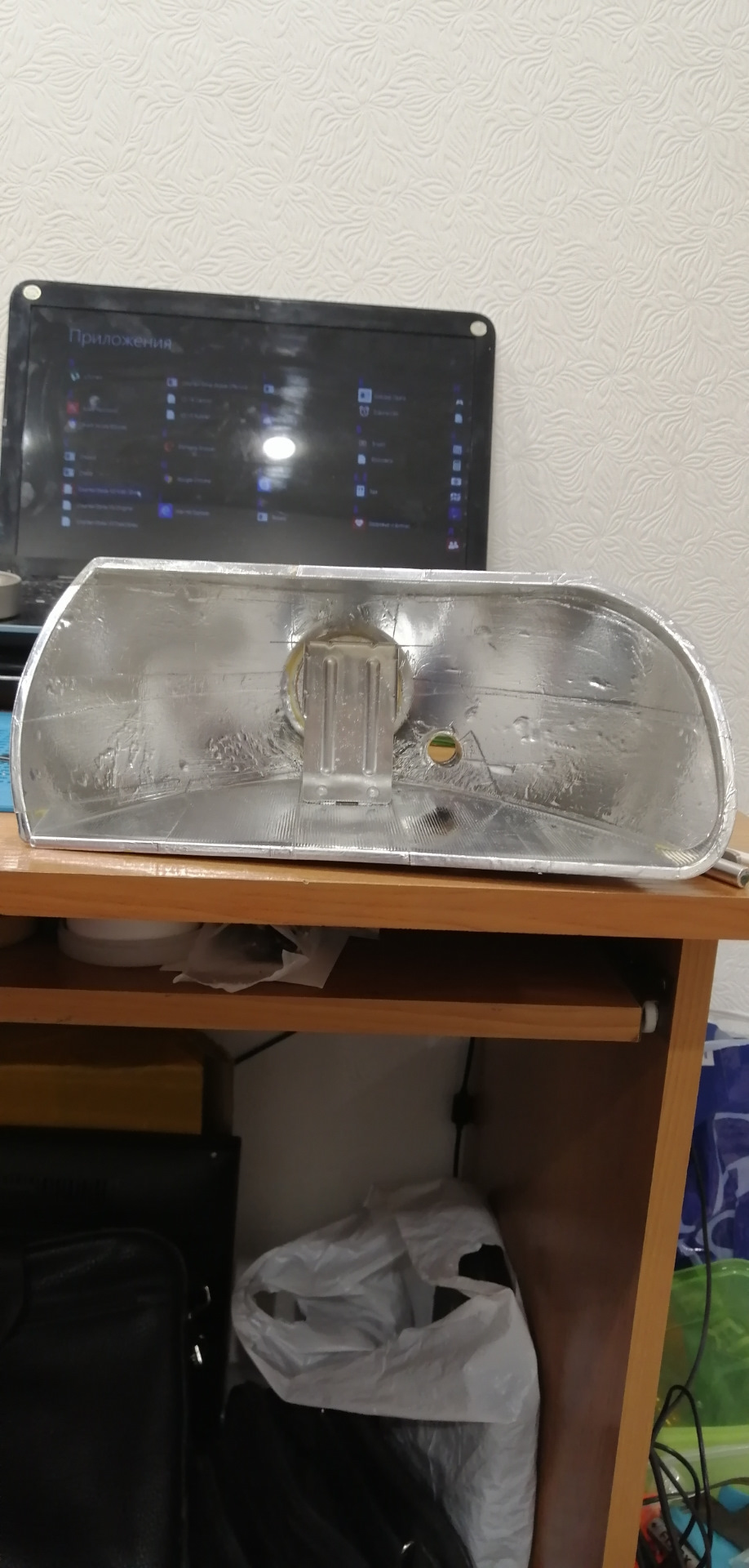 Восстановление отражателя фары. — Lada 2114, 1,5 л, 2004 года | своими ...