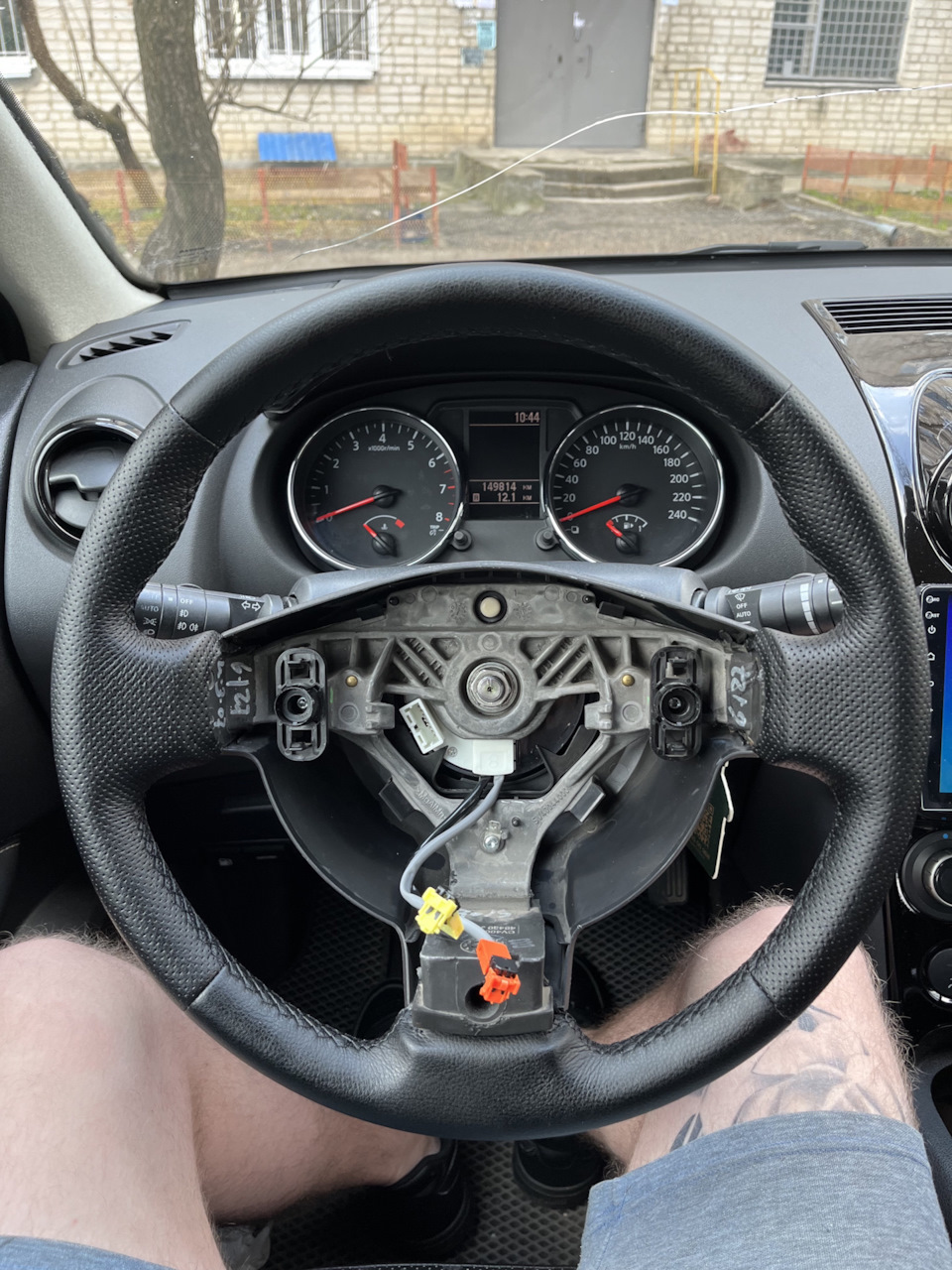 Люфт в руле‼️SOS Срочно‼️ — Nissan Qashqai (1G), 2 л, 2007 года | поломка |  DRIVE2