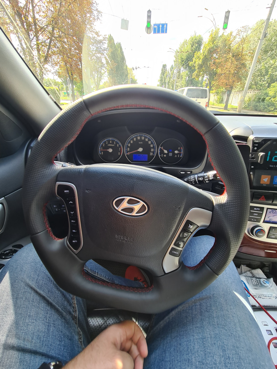 Анатомия руля Санта-фе 2 — Hyundai Santa Fe (2G), 2,7 л, 2007 года ...