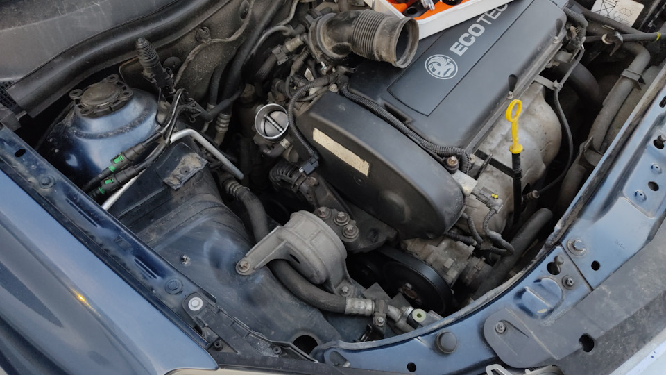 Чистка дроссельной заслонки без снятия Astra h z18xer — Opel Astra H, 1 ...