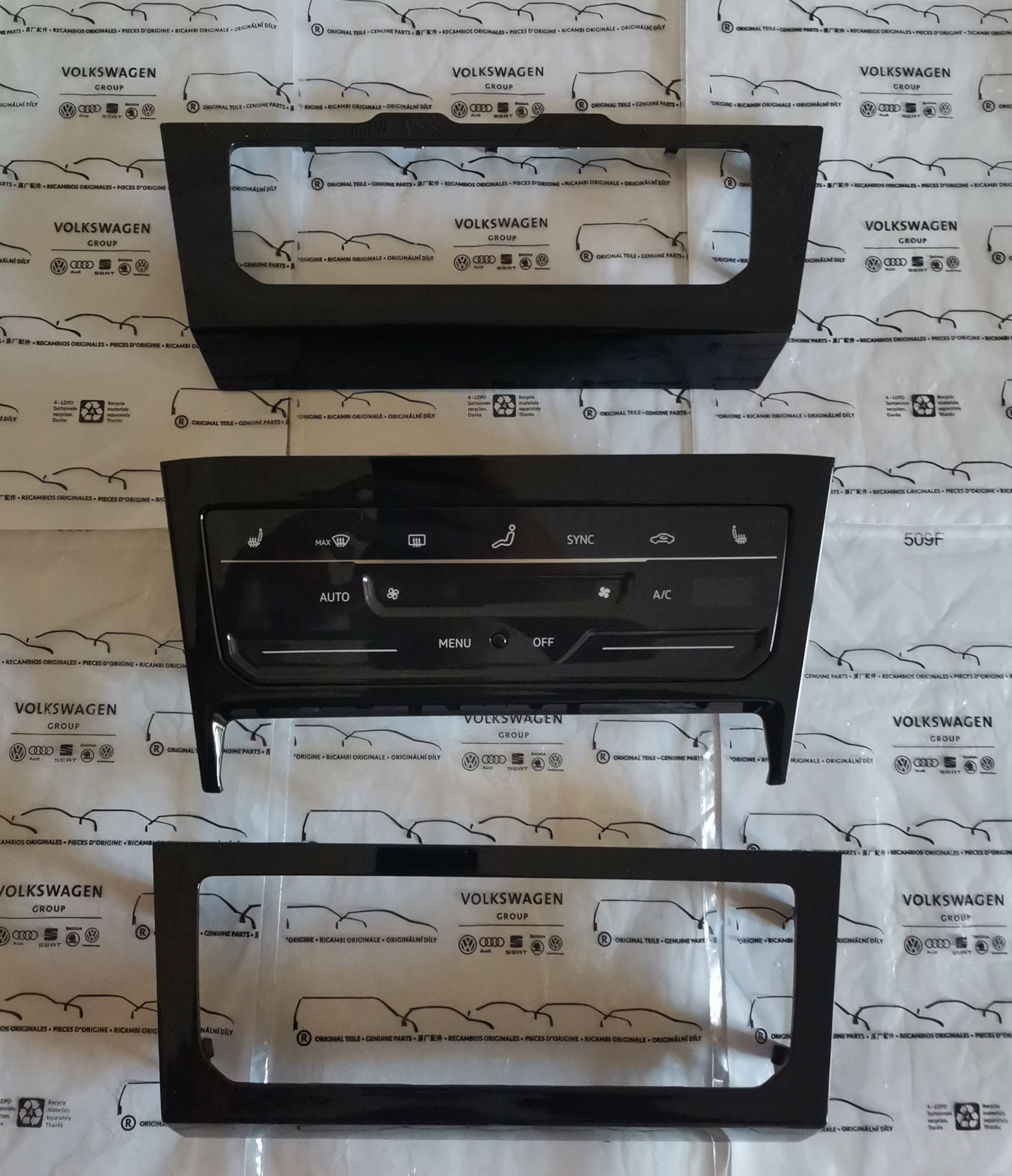 Сенсорный климат контроль 5NA907044AJXBT / 3G8907044AXBT VW TIGUAN 2 ...