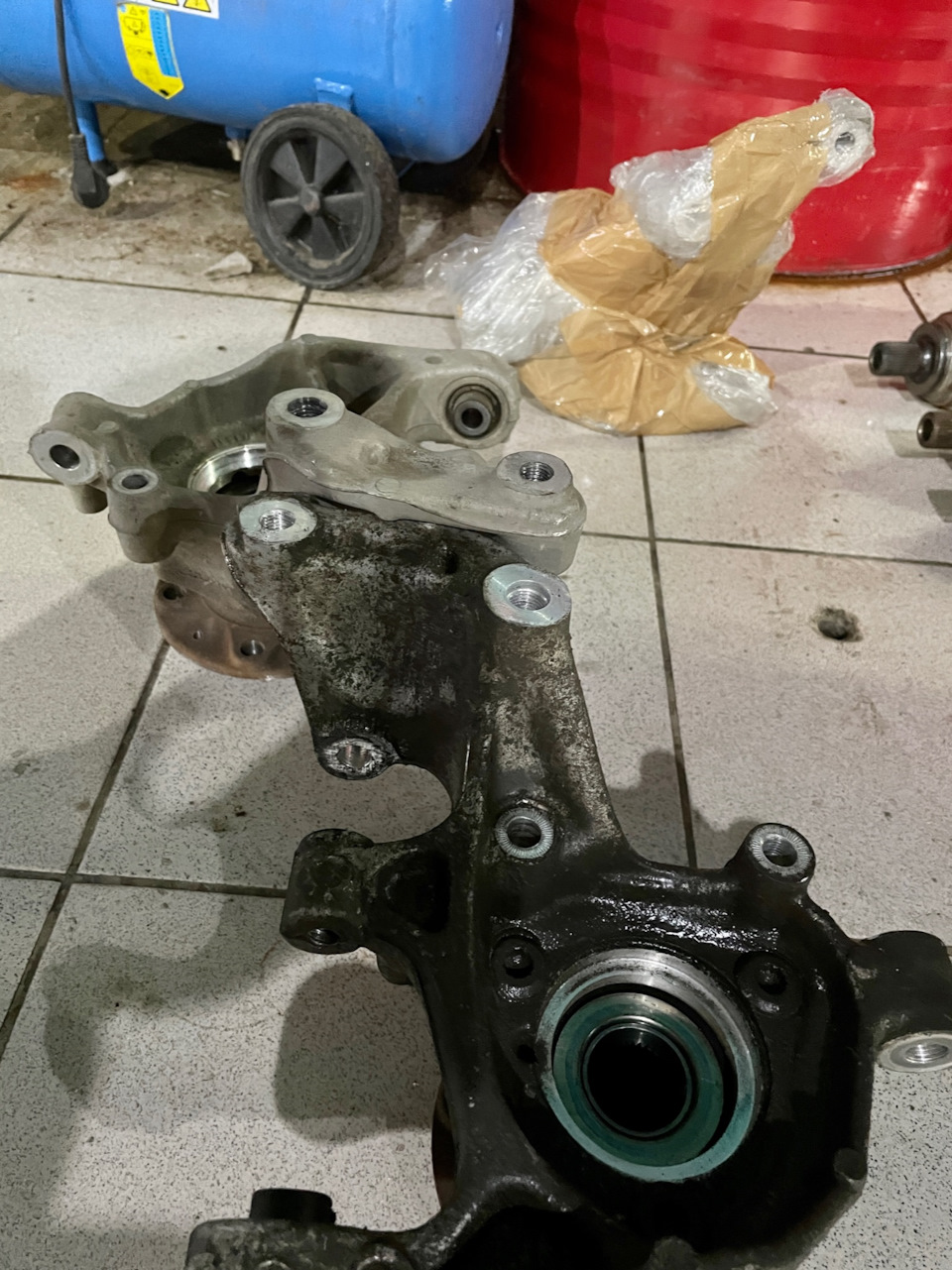 Расширение задней колеи до FL на полном приводе — Skoda Octavia A7 Mk3 ...