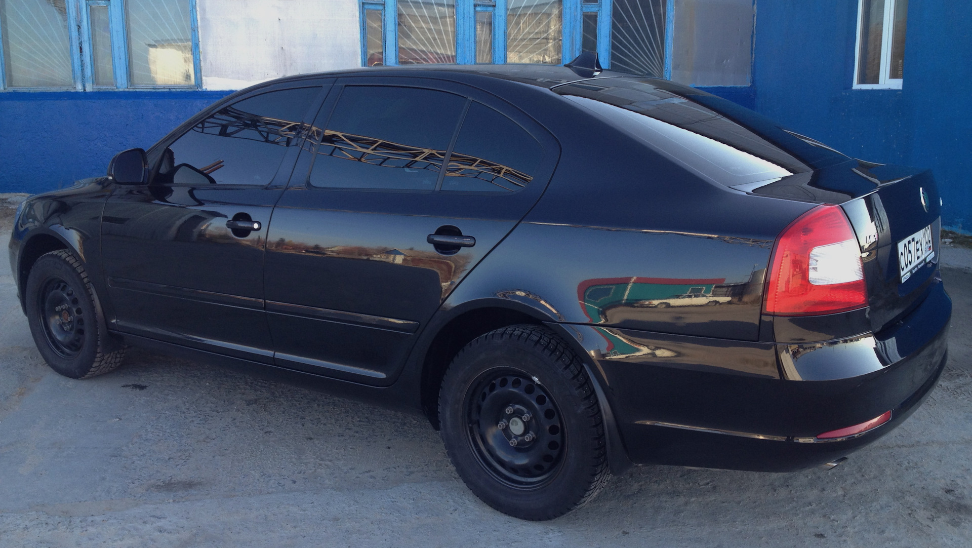 Оригинальные колпаки штампованных дисков — Skoda Octavia A5 Mk2, 1,6 л ...