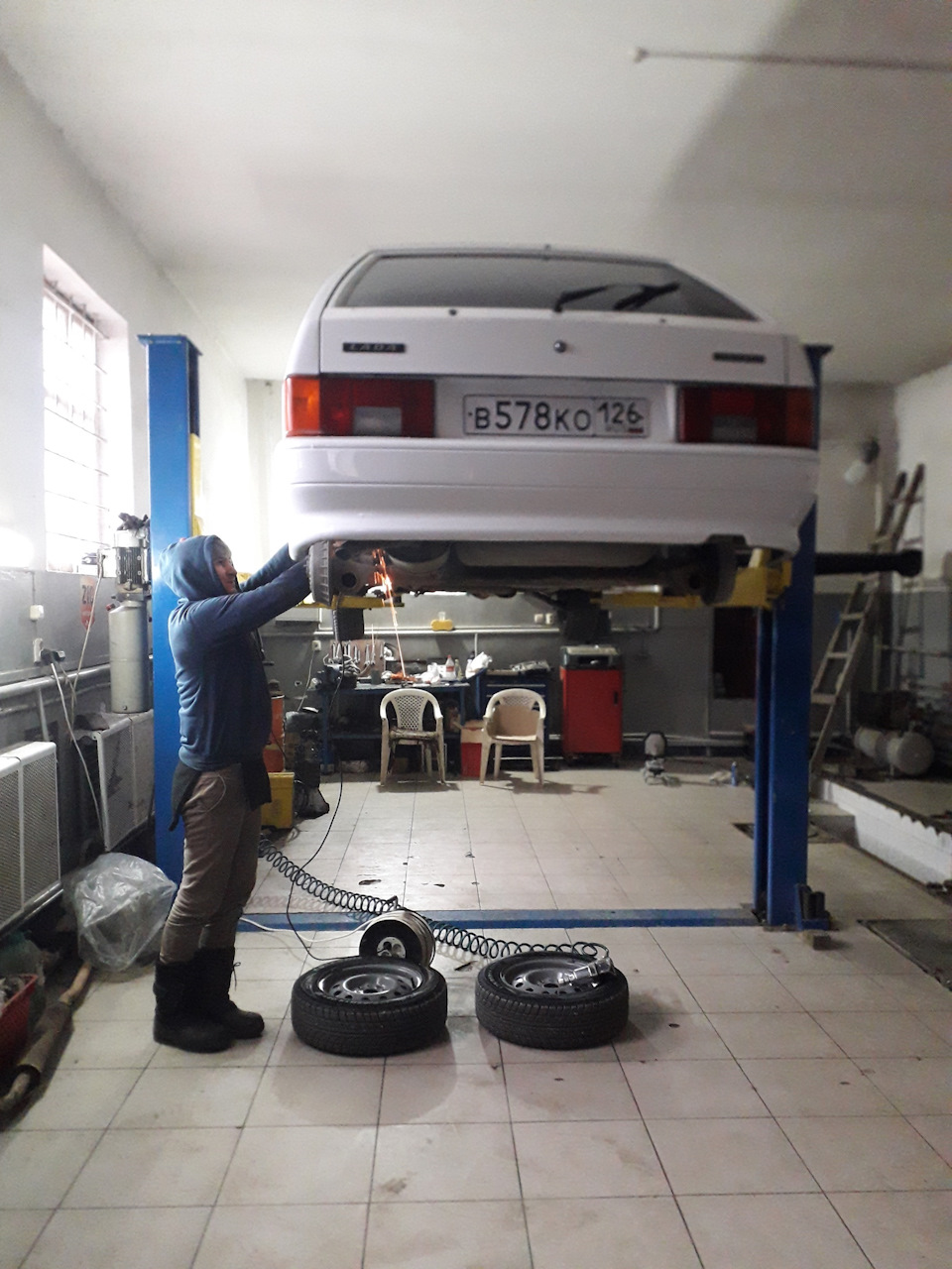 уменьшение клиренса.или как посадить авто — Lada 2114, 1,6 л, 2012 года ...