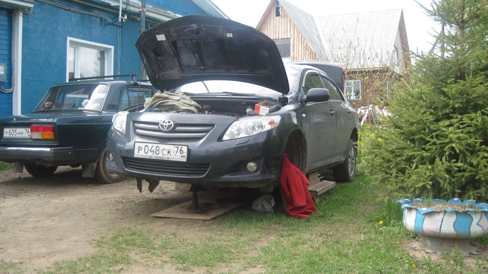 Про диск сцепления Valeo TY-17, замена сцепления королла робот на Айсин ...