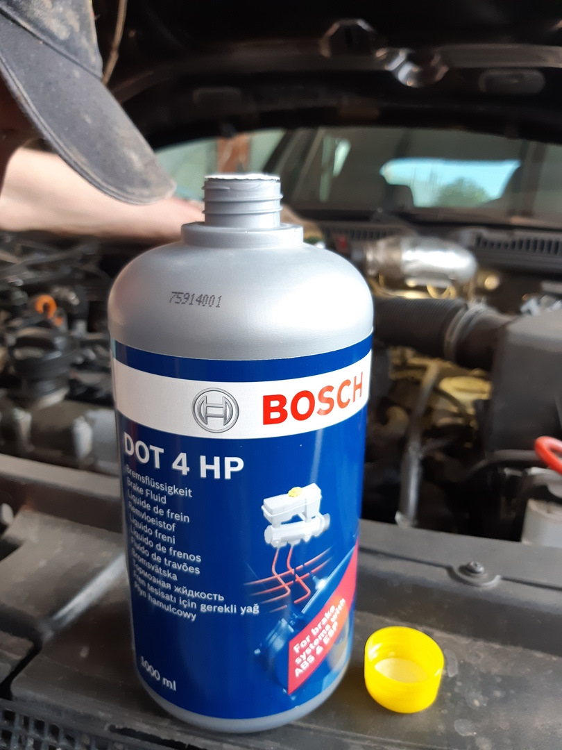 1987479113 ТОРМОЗНАЯ ЖИДКОСТЬ DOT4HP 1 L ДЛЯ А/М С ABS/ESP BOSCH ...