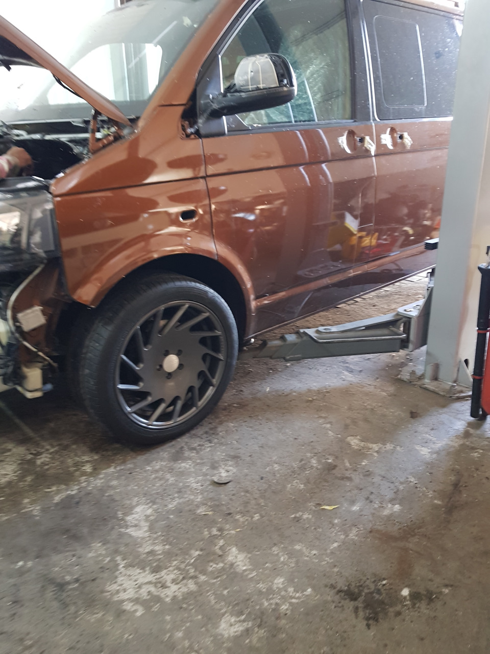 Психанул. Сборка началась. — Volkswagen Transporter T5, 2,5 л, 2008 ...