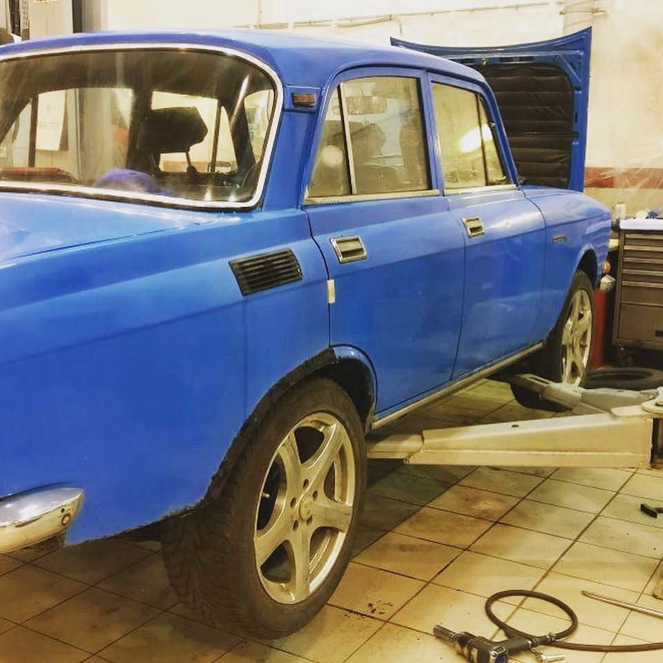 Отвалился глушитель — Москвич 2140, 1,5 л, 1977 года | своими руками ...