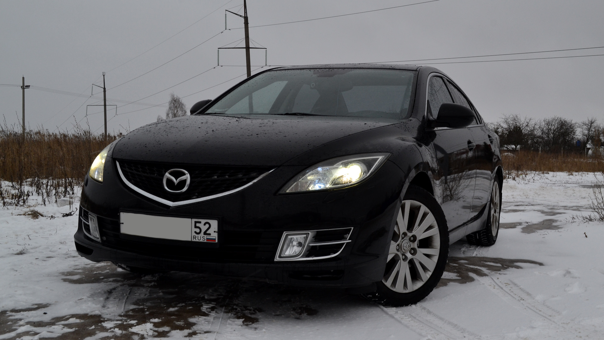 Mazda 6 (2G) GH 1.8 бензиновый 2008 | BRILLIANT BLACK ПРОДАНА на DRIVE2