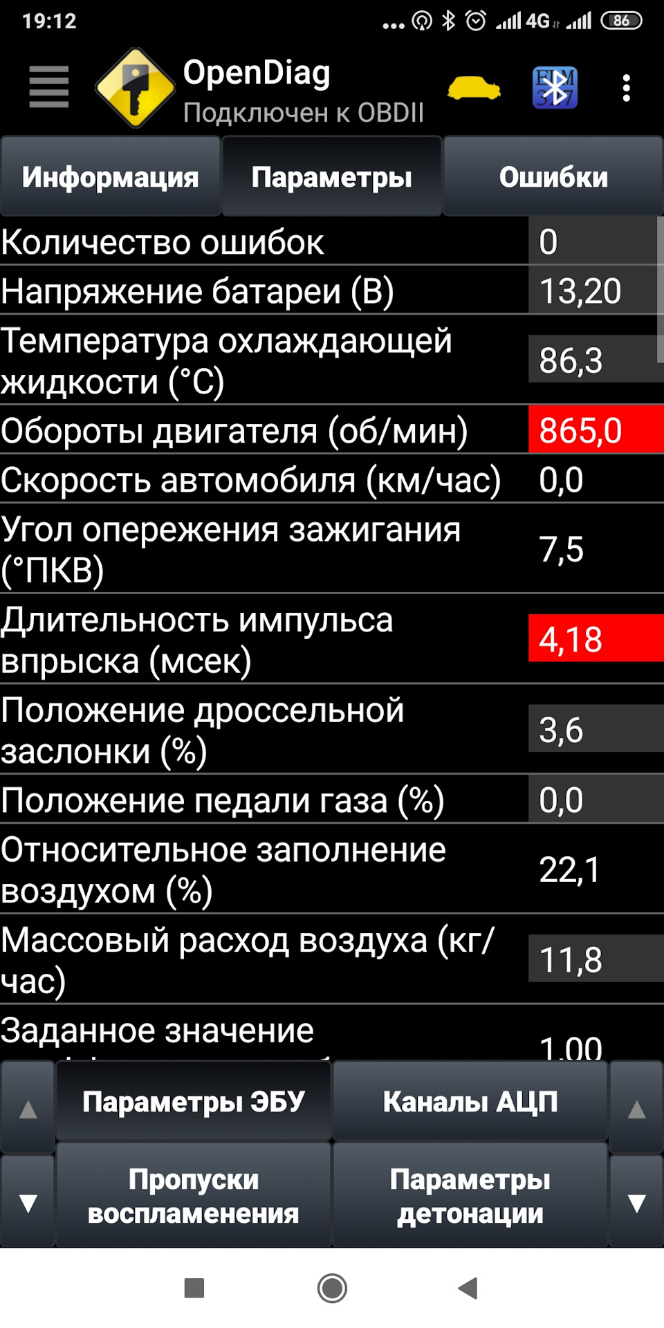 OpenDiag — Lada Калина универсал, 1,6 л, 2012 года | своими руками | DRIVE2