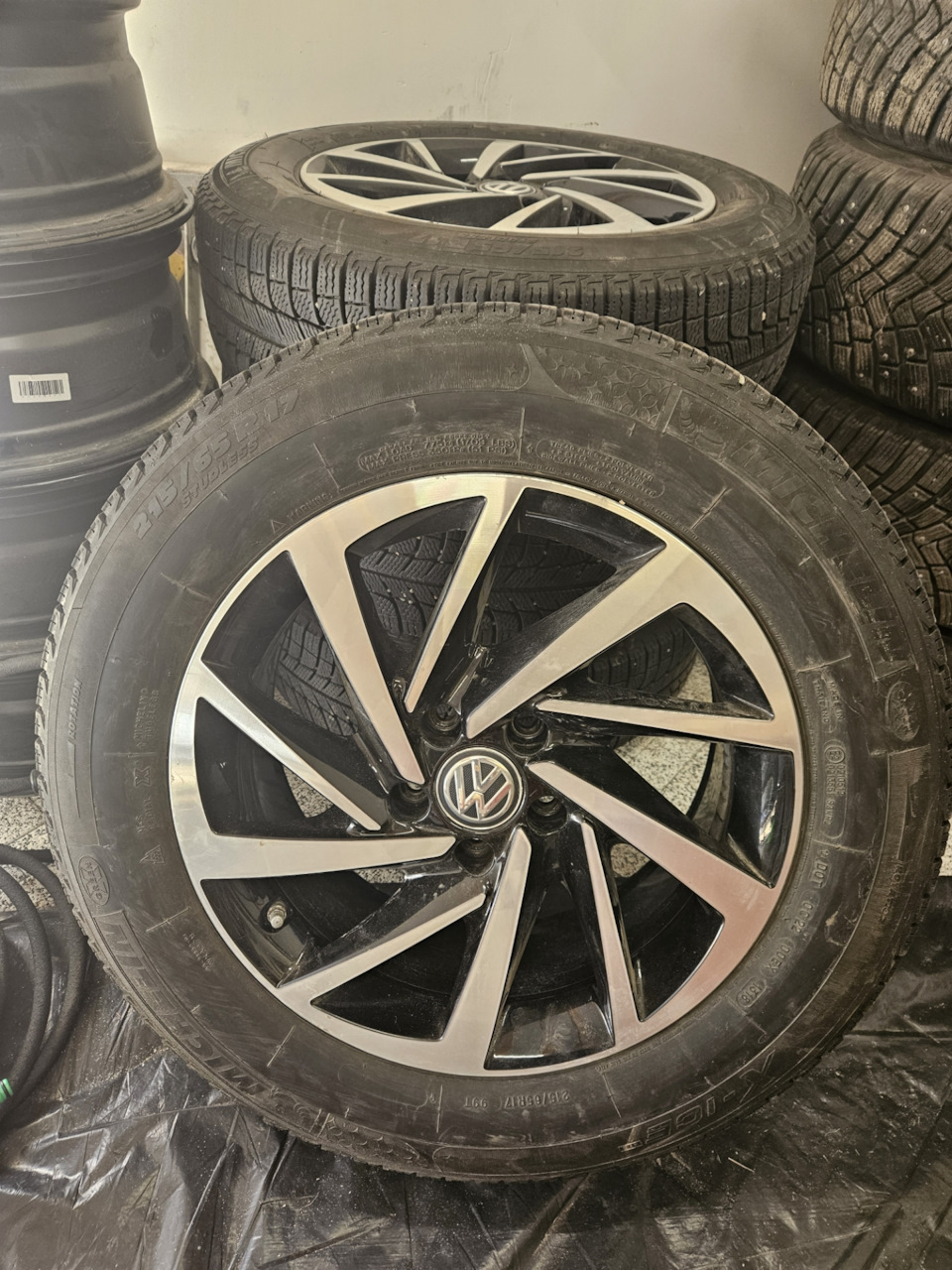 Продам колеса на тигуан. — Volkswagen Tiguan (2G), 1,4 л, 2018 года ...