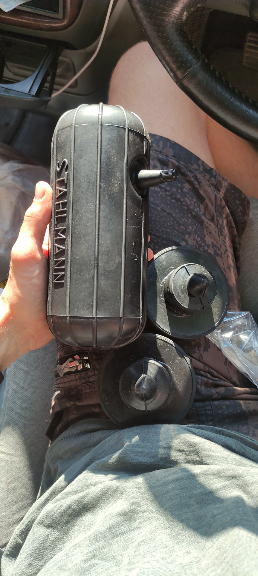 Установка пневмобаллонов — Honda Odyssey (1G), 2,2 л, 1996 года ...