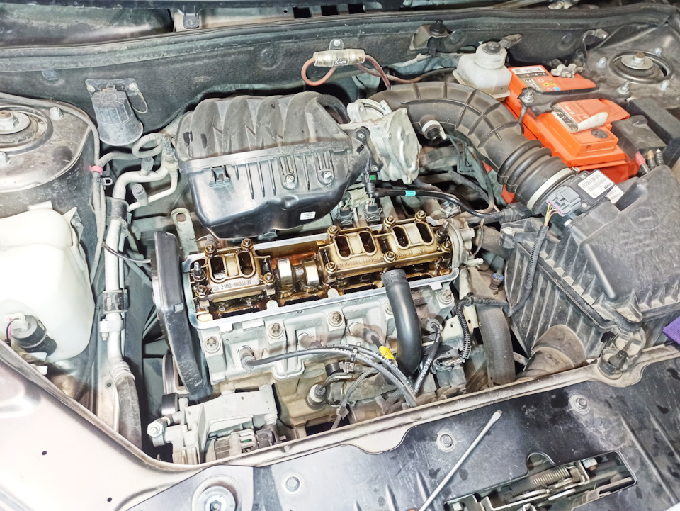 Регулировка клапанов 11186 — Datsun on-Do, 1,6 л, 2015 года | плановое ...