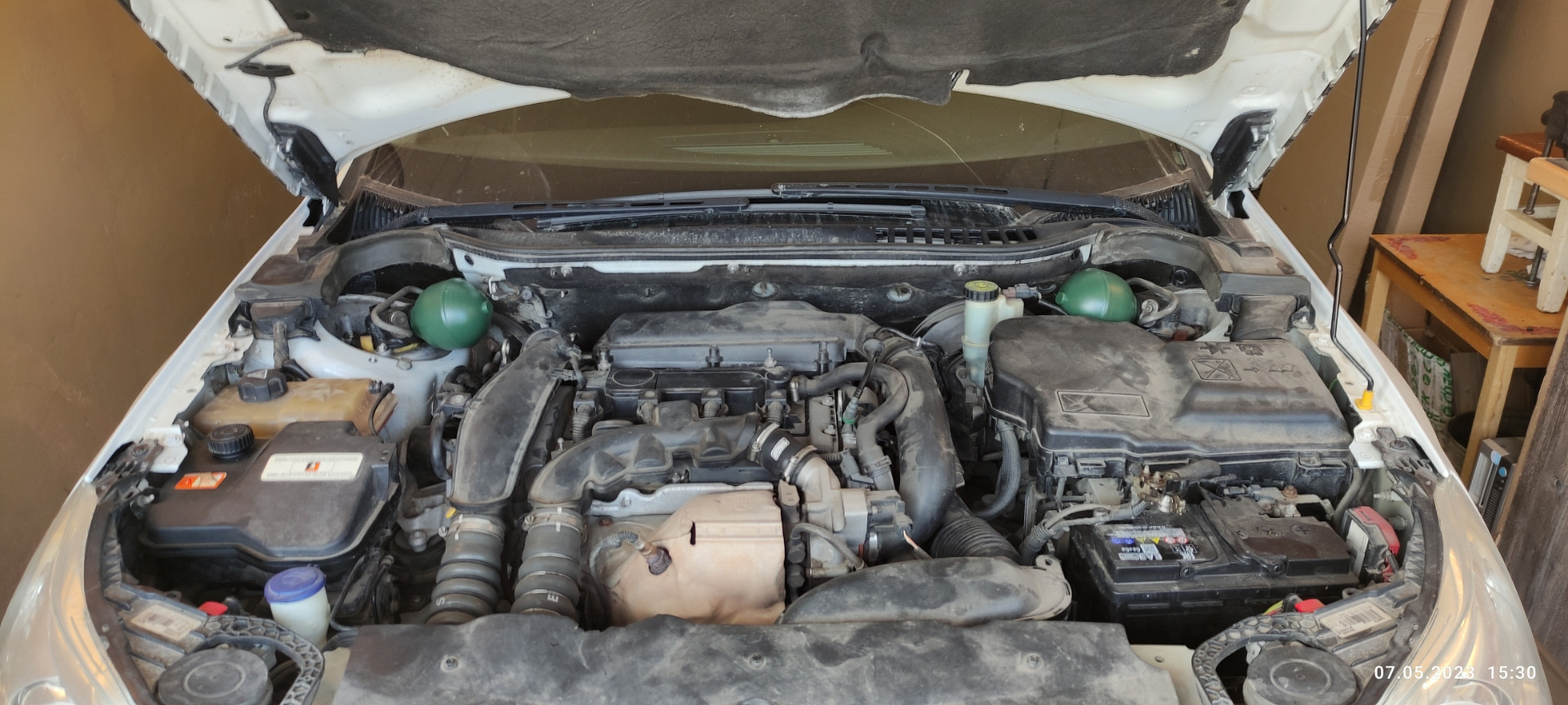 Замена сфер — Citroen C5 (2G), 1,6 л, 2010 года | своими руками | DRIVE2