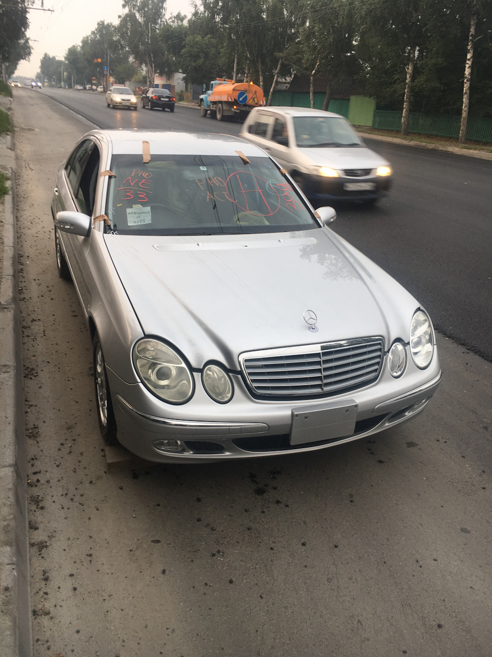 Распил с Японии прибыл в Сиб — Mercedes-Benz E-class (W211), 2,6 л, 2003  года | запчасти | DRIVE2