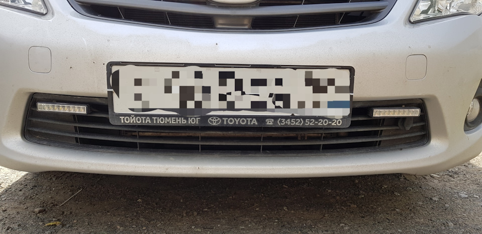 Ходовые огни филипс на Тойота королла е150, 2012 — Toyota Corolla (140/ ...