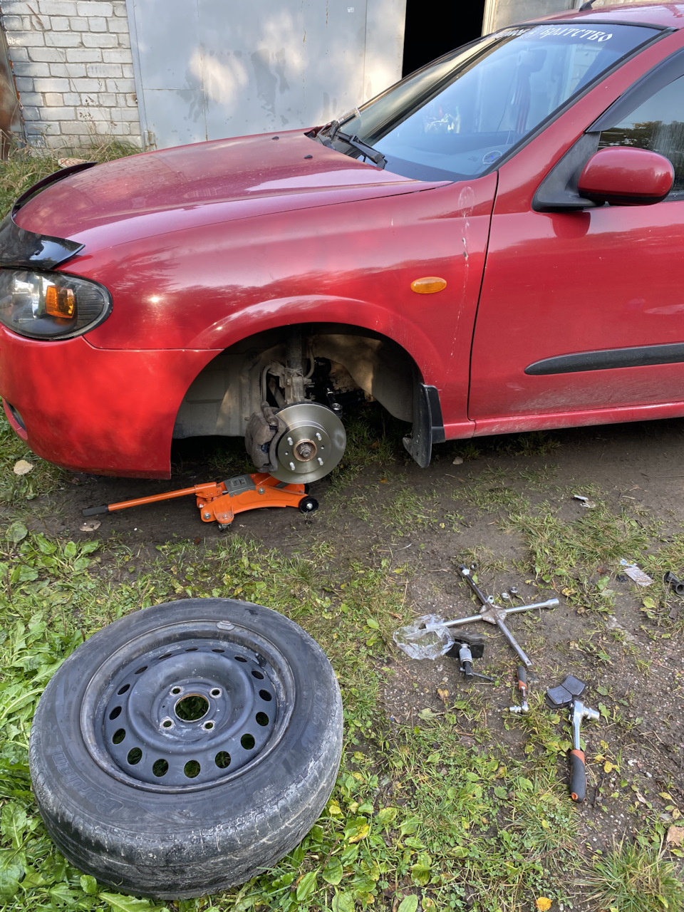 Очередной ремонт — Nissan Almera II (N16), 1,5 л, 2005 года ...