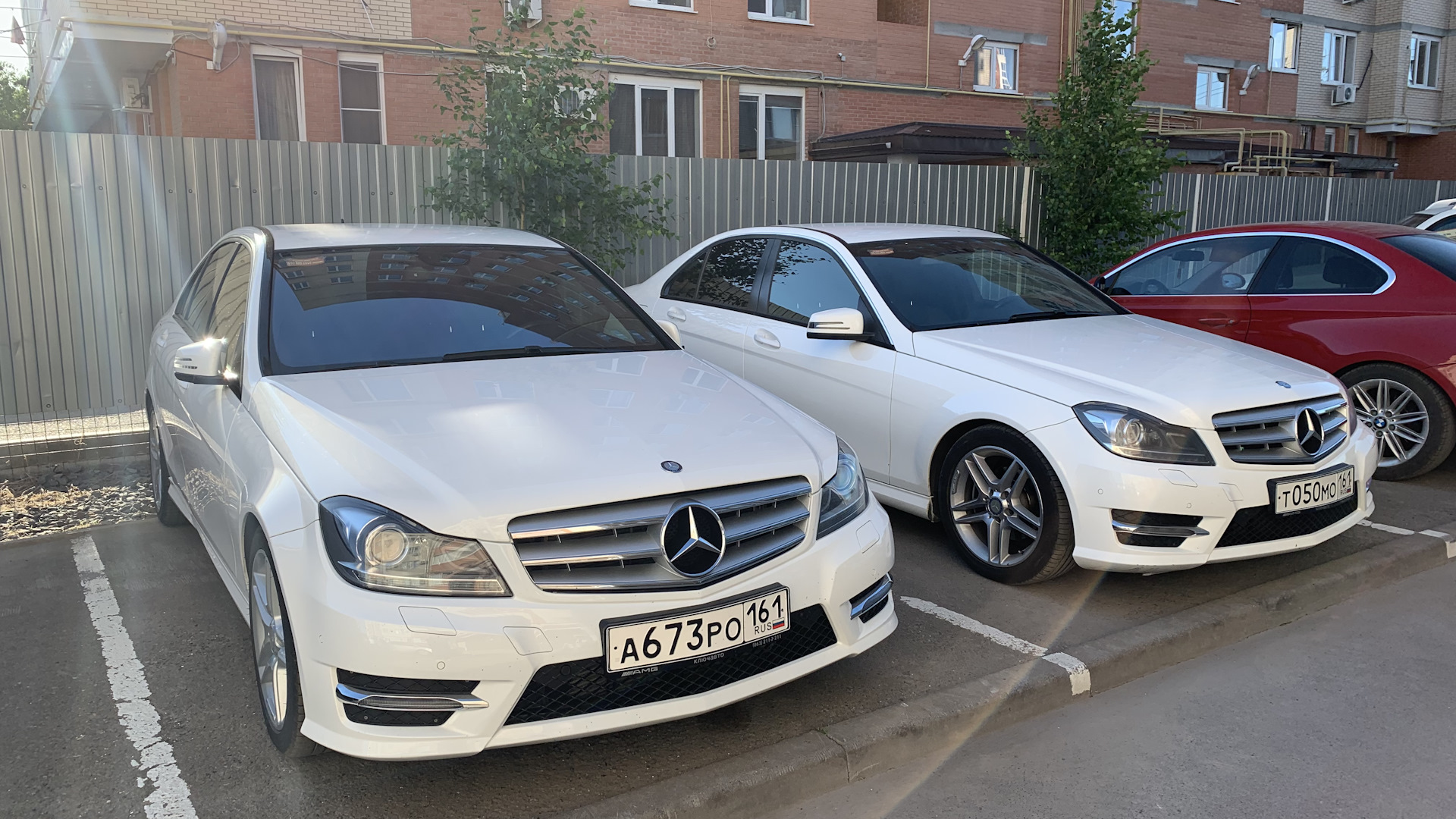 Mercedes-Benz C-class (W204) 1.6 бензиновый 2013 | Белый стирнг 2 на DRIVE2