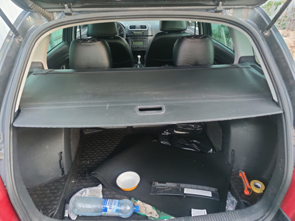 Шторка багажника и по мелочи — Skoda Fabia Combi Mk2, 1,4 л, 2008 года ...