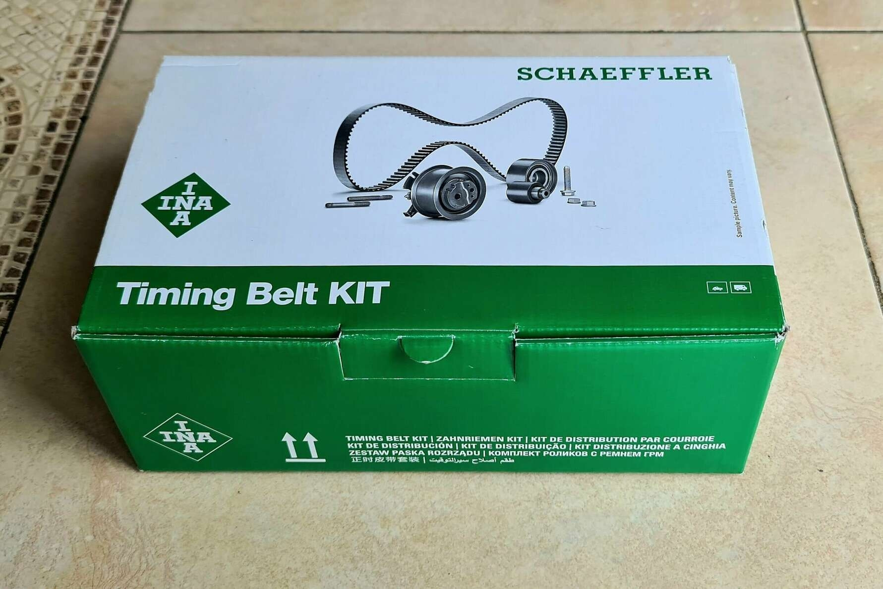 1. Замена ремня ГРМ — Land Rover Range Rover Evoque, 2,2 л, 2012 года ...