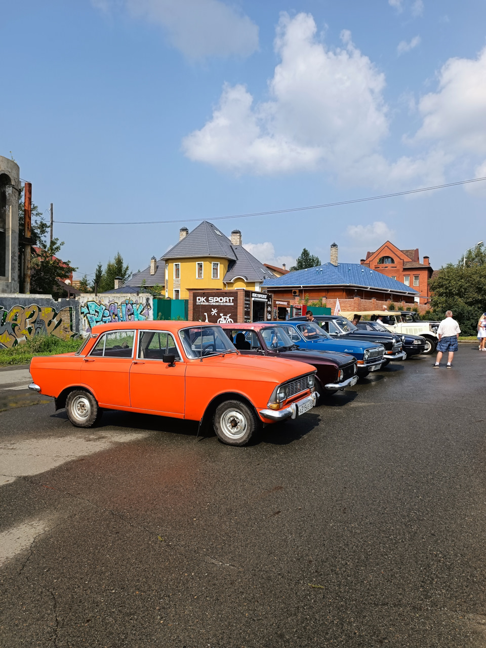 Выезд на день города и первые впечатления от машины — Москвич 412, 1,5 л,  1975 года | встреча | DRIVE2