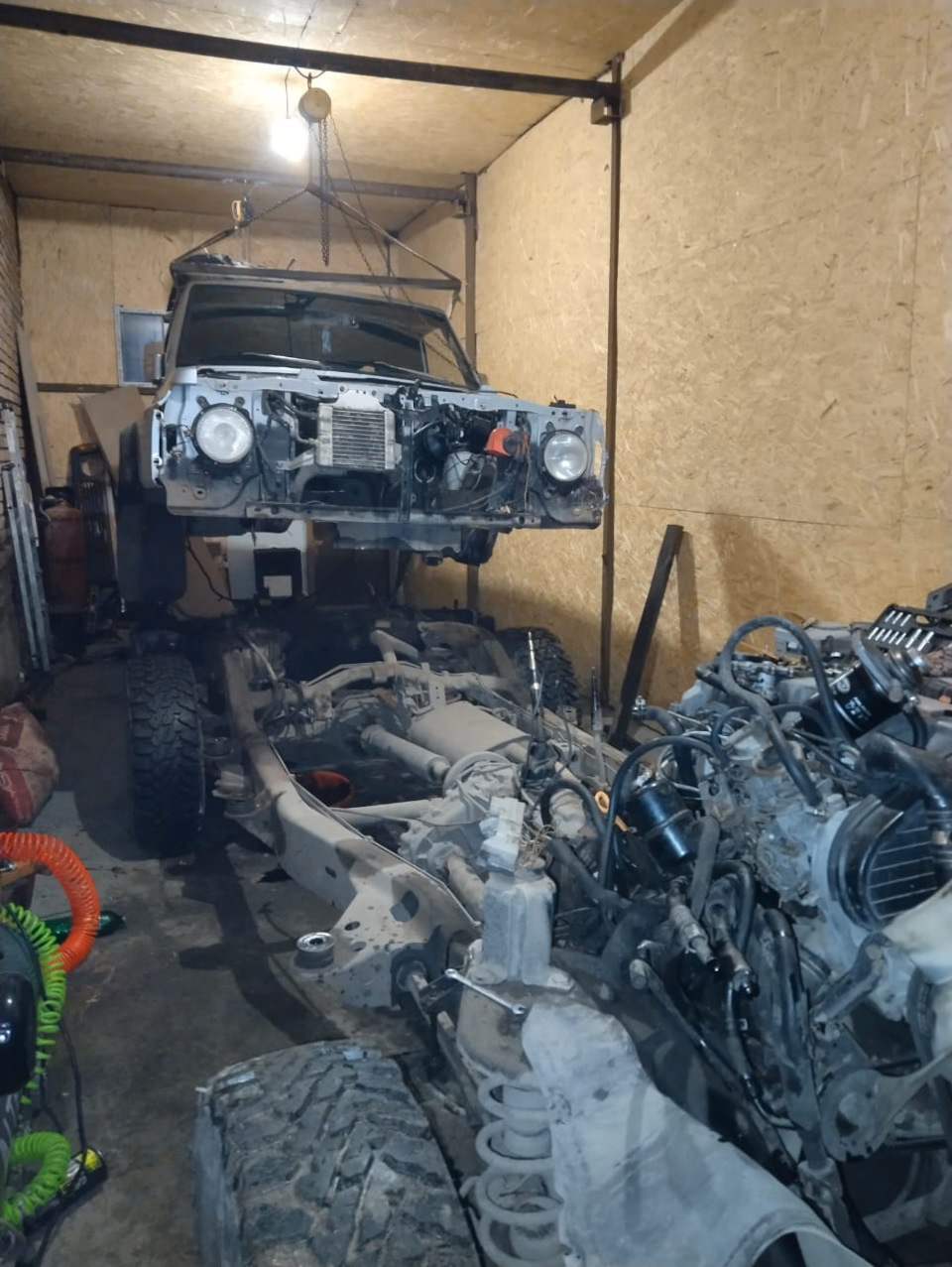 Лёд стронулся! Процесс пошел) — Nissan Patrol (Y60), 2,8 л, 1996 года ...