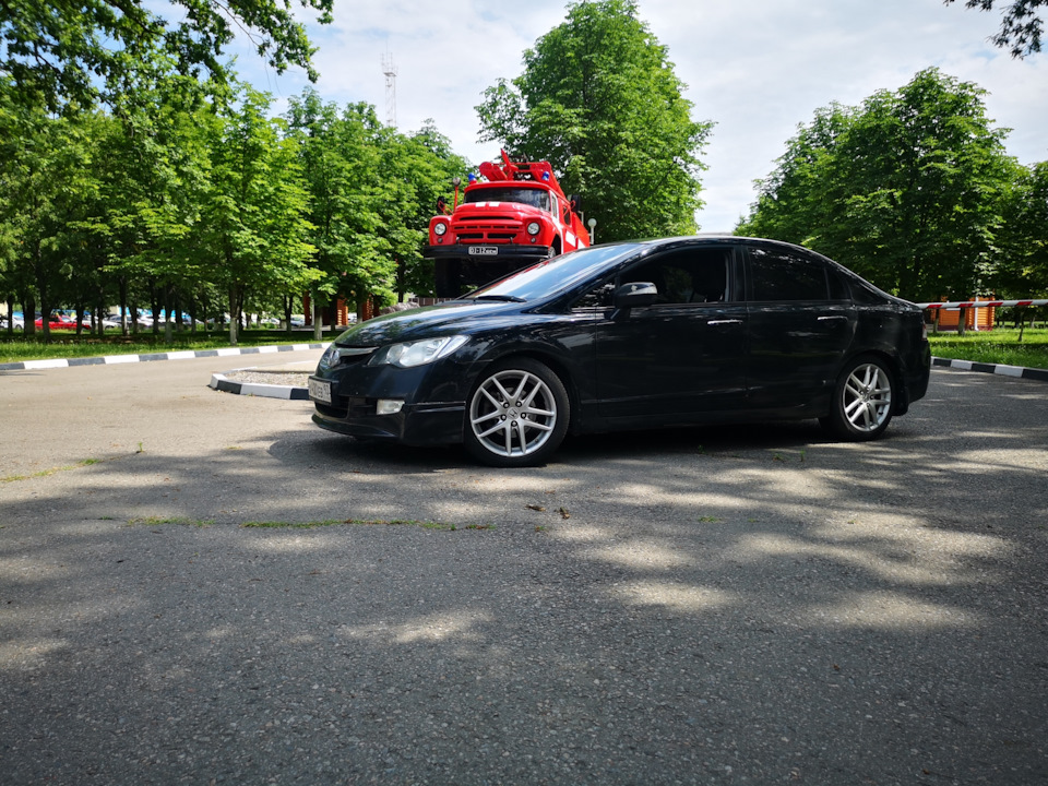 Краснодар — Белгород — Воронеж — Краснодар — Honda Civic 4D (8G), 1,8 л ...