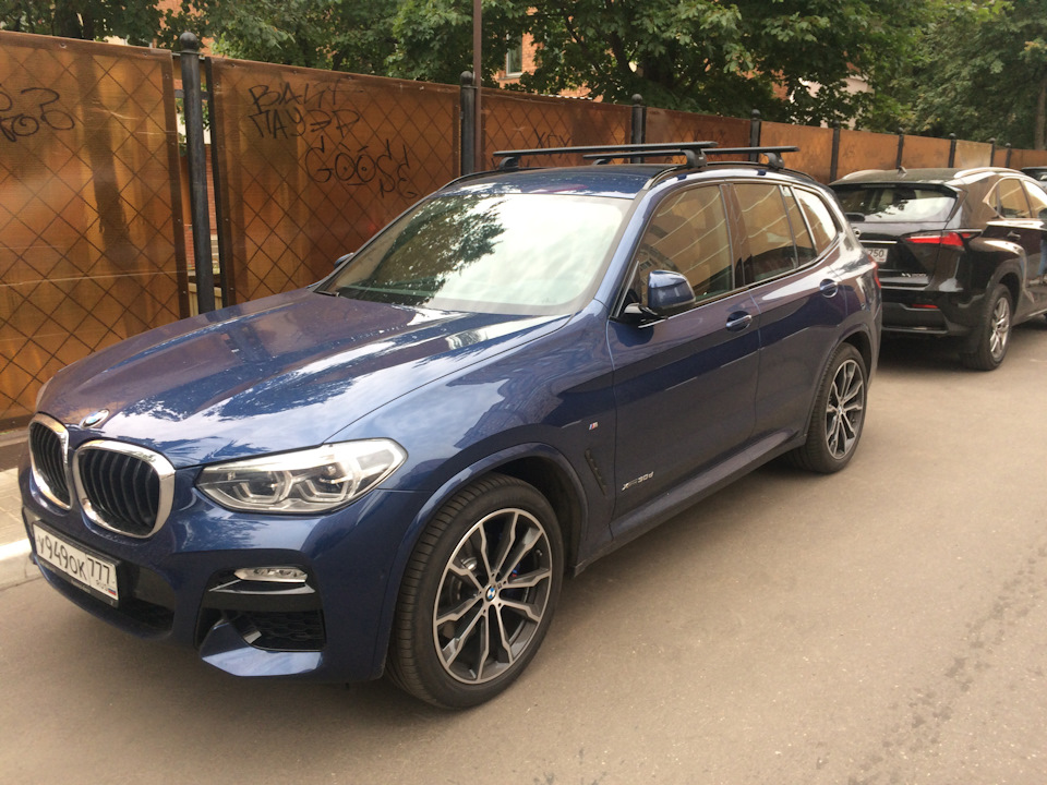 I8AAAgBLmOA 960 багажник на крышу bmw x3 g01
