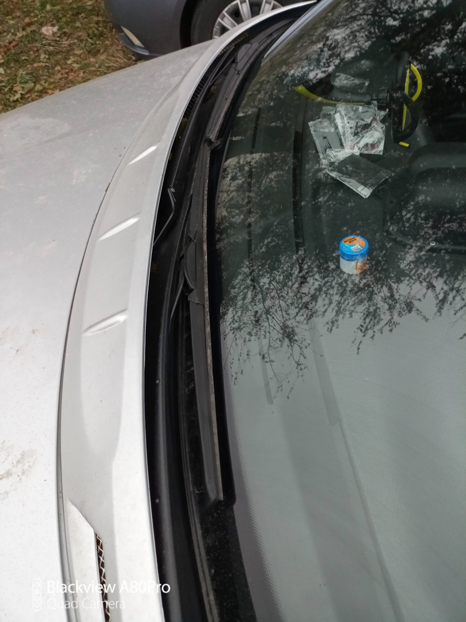 Установка активной автомобильной антенны "Триада Т-52" — Lada 21102, 1 ...