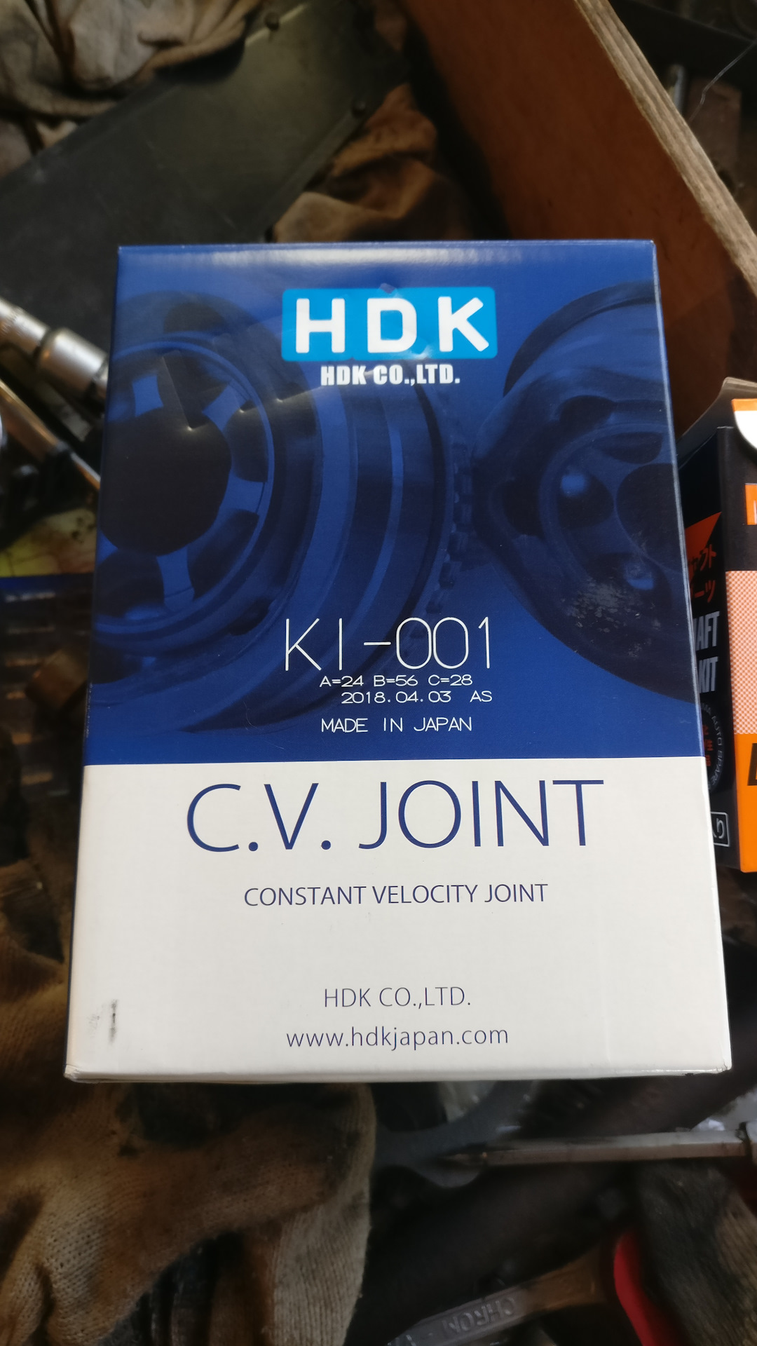 Наружный шрус HDK KI 001 и пыльник внутреннего шруса — Mazda 3 (1G) BK ...