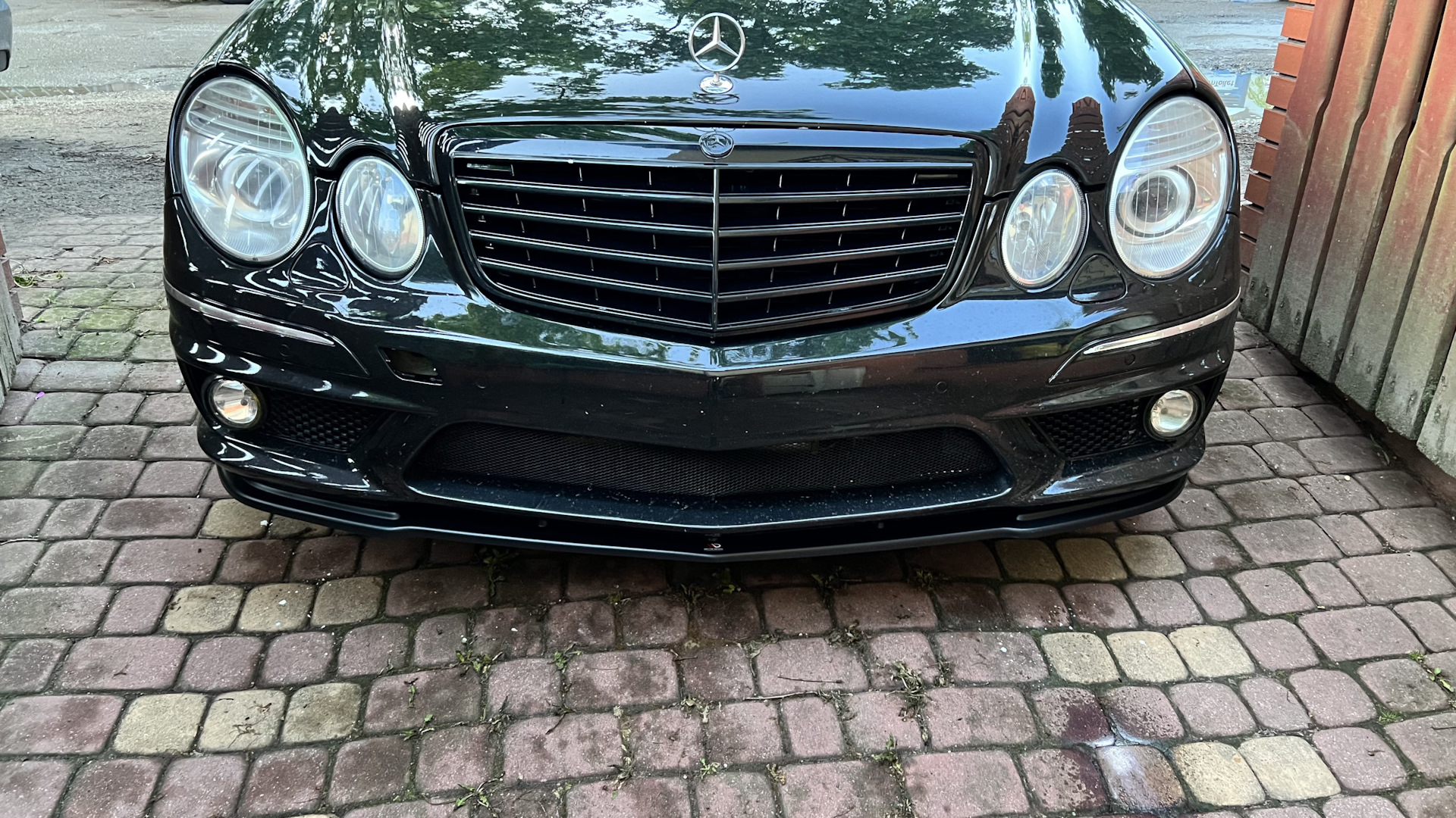 Спойлер ч.2 (Замена) — Mercedes-Benz E-class (W211), 5 л, 2004 года ...