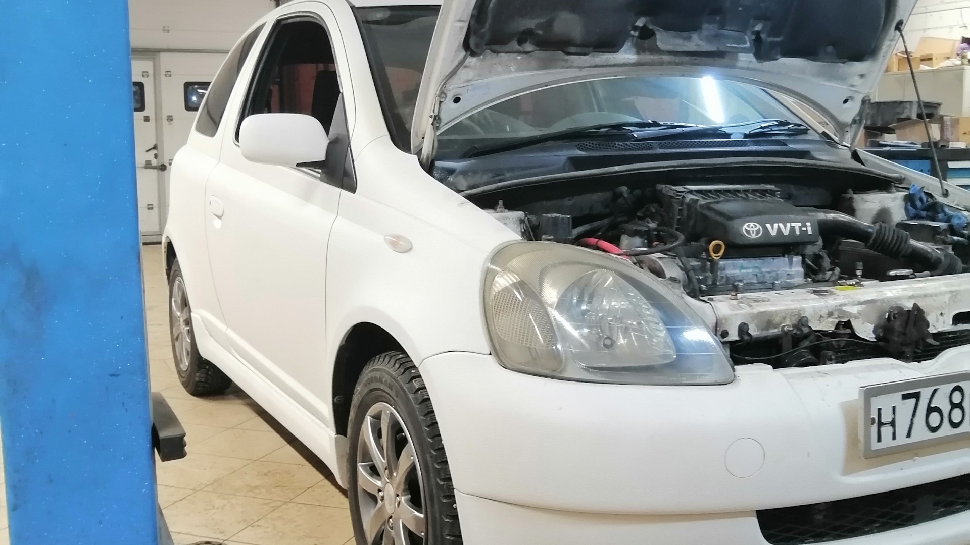 Toyota Vitz (10) 1.3 бензиновый 2001 | на DRIVE2