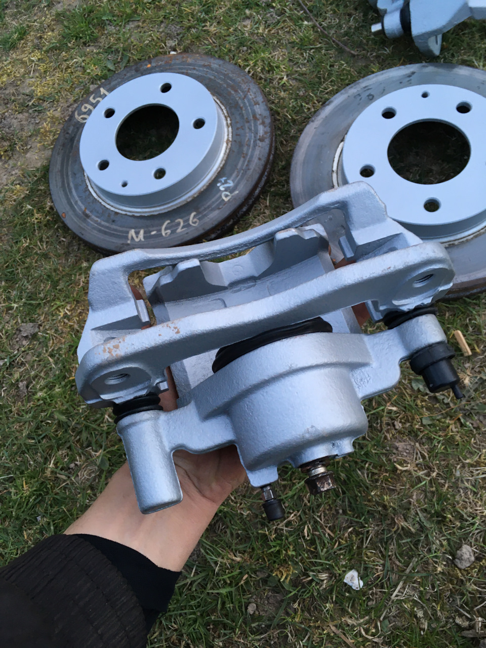 Замена передних суппортов — DRIVE2