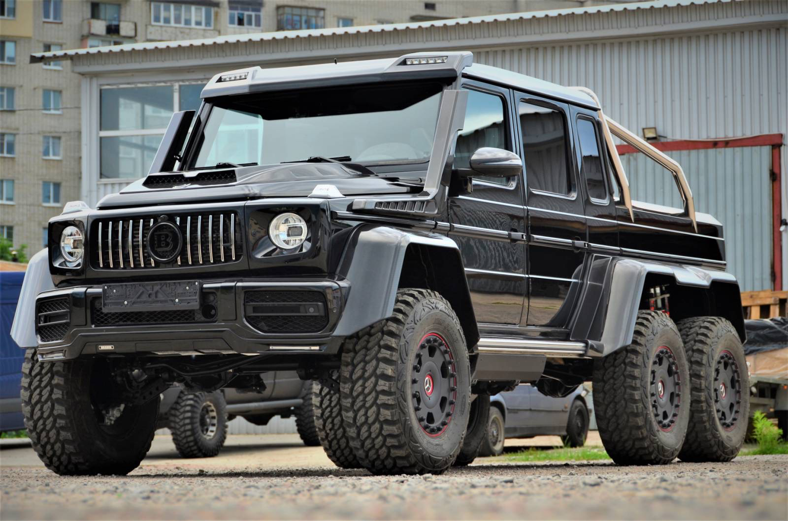 G63 AMG на портальных Мостах