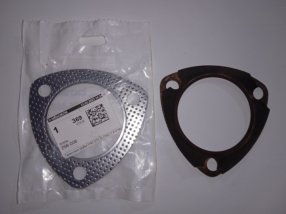 Прогорела прокладка между турбиной и выпуском — Hawtai Boliger, 1,8 л ...