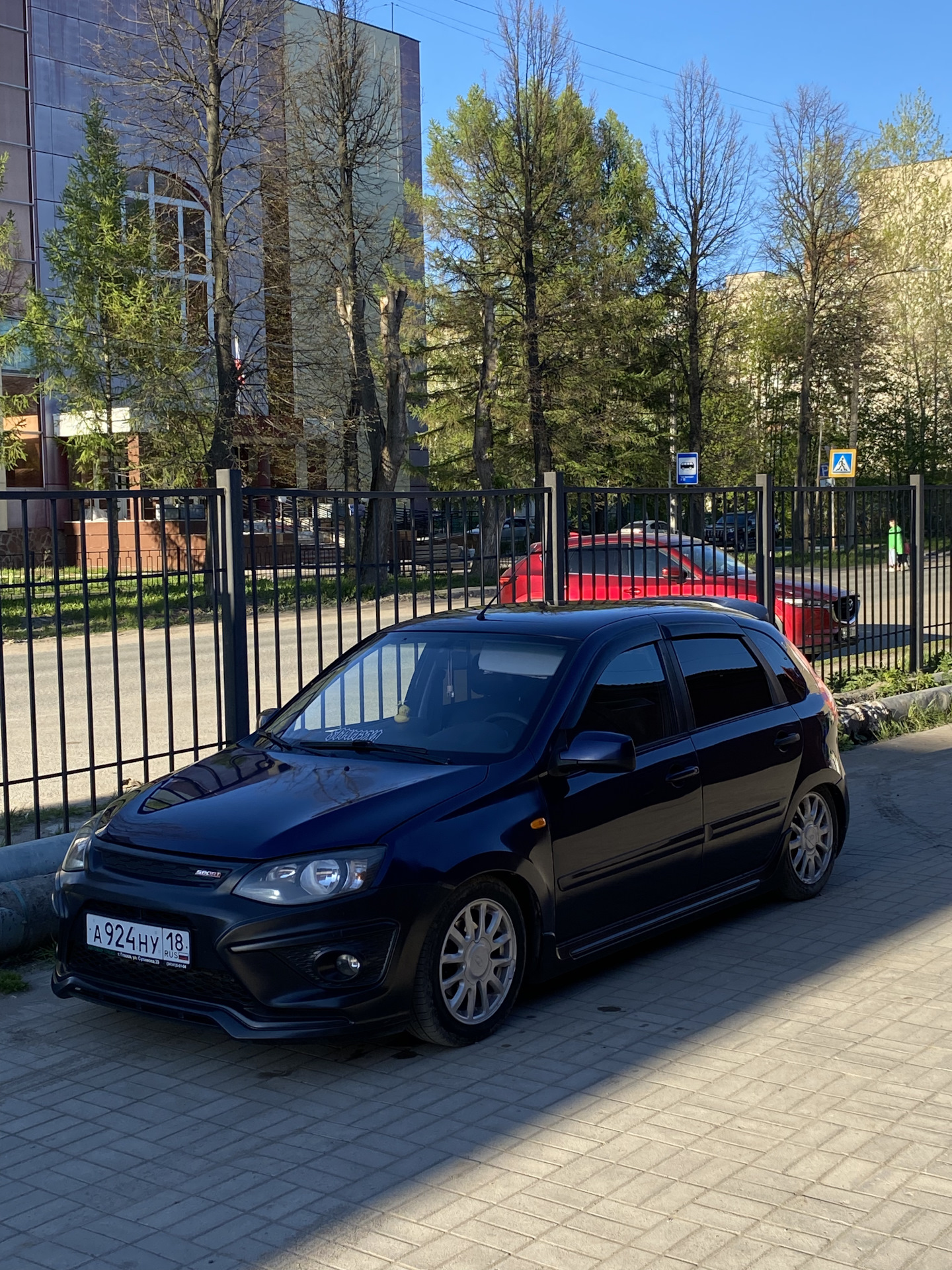 Спойлер от ЛКС 2 — Lada Калина 2 хэтчбек, 1,6 л, 2013 года | тюнинг ...